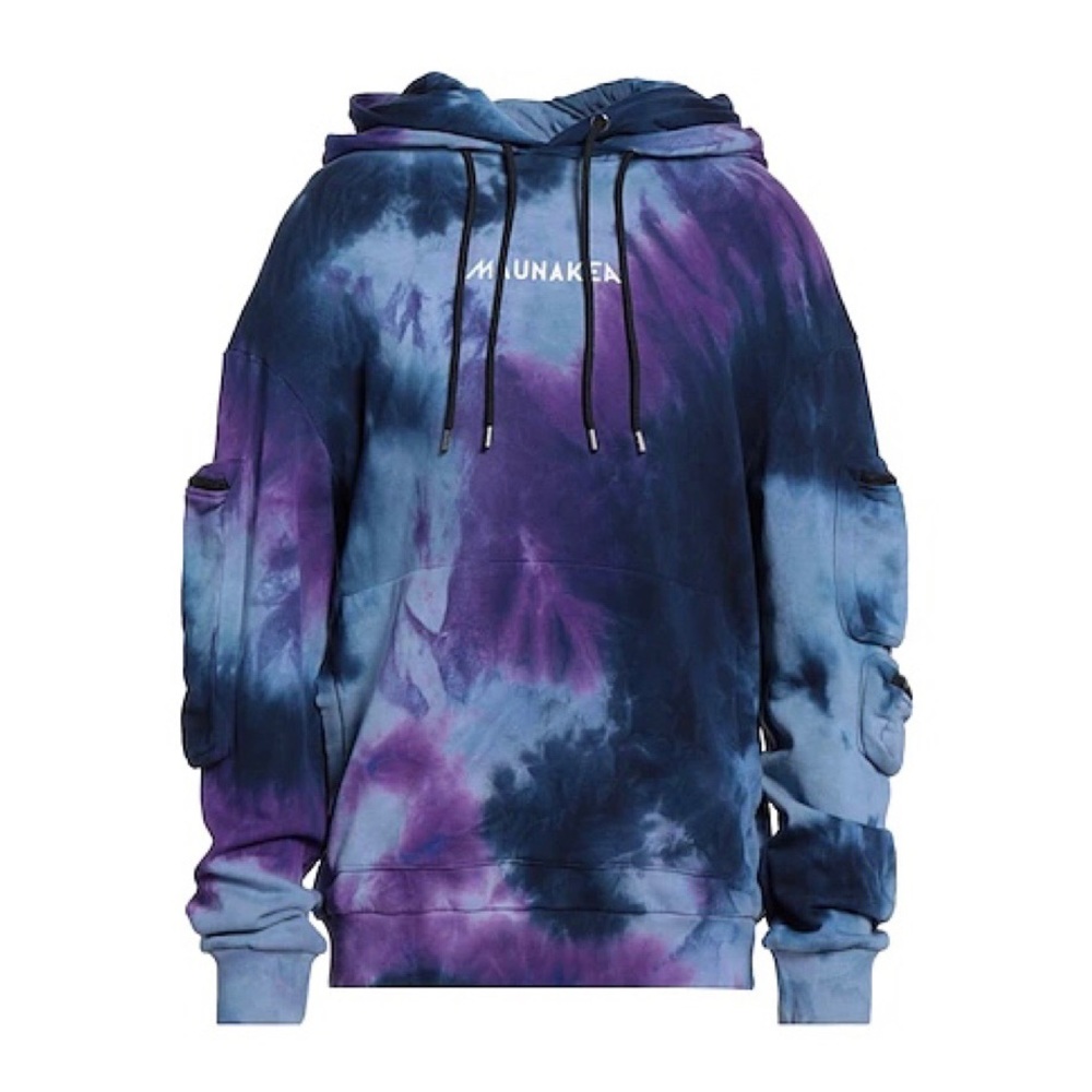 NEW MAUNA KEA Double Hoodie Love Lava Tie Dye